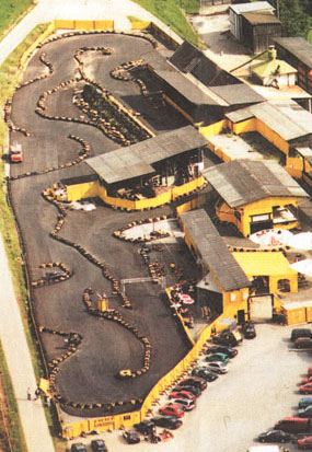 Luftbild Kartbahn K&auml;rnten