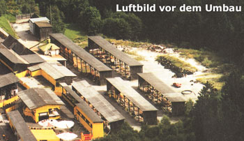 Luftaufnahme Schie&szlig;st&auml;tte Fresach K&auml;rnten